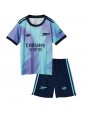 Arsenal Declan Rice #41 Ausweichtrikot für Kinder 2024-25 Kurzarm (+ Kurze Hosen)